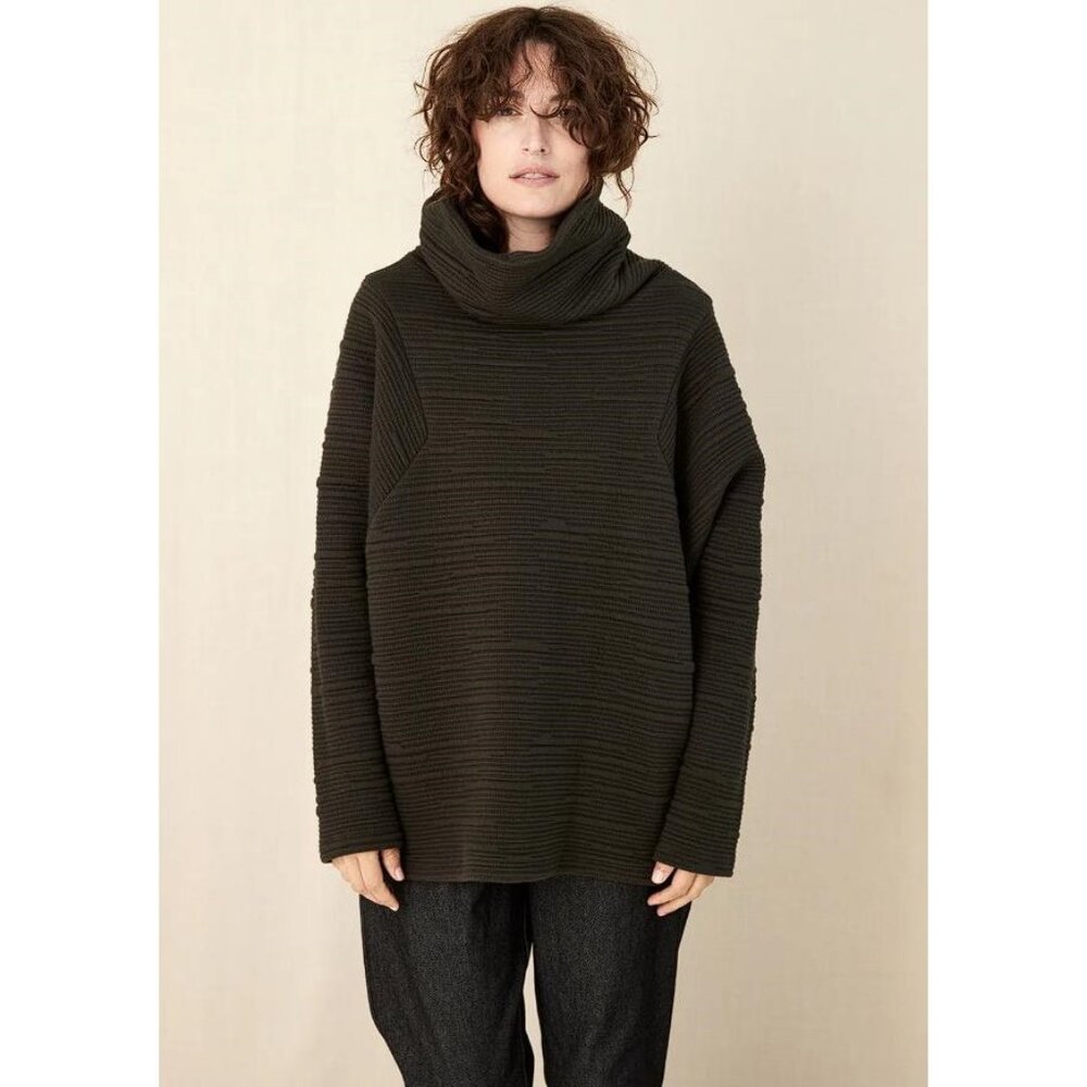 COKLUCH Women's Chandail New Wave Size S In Pine-C